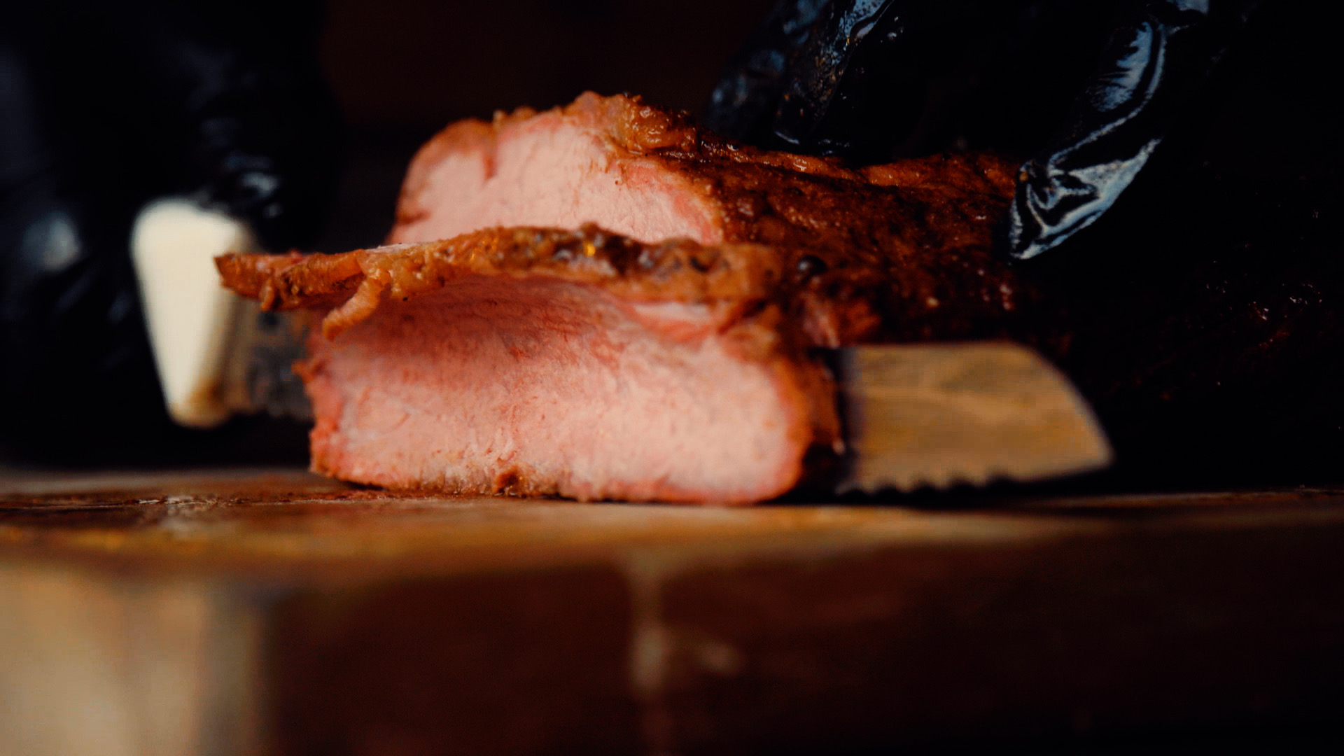Smoked picanha with BBB candy red seasoning